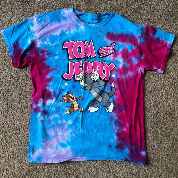 Other - Vintage Tom and Jerry Tye-Dye Shirt